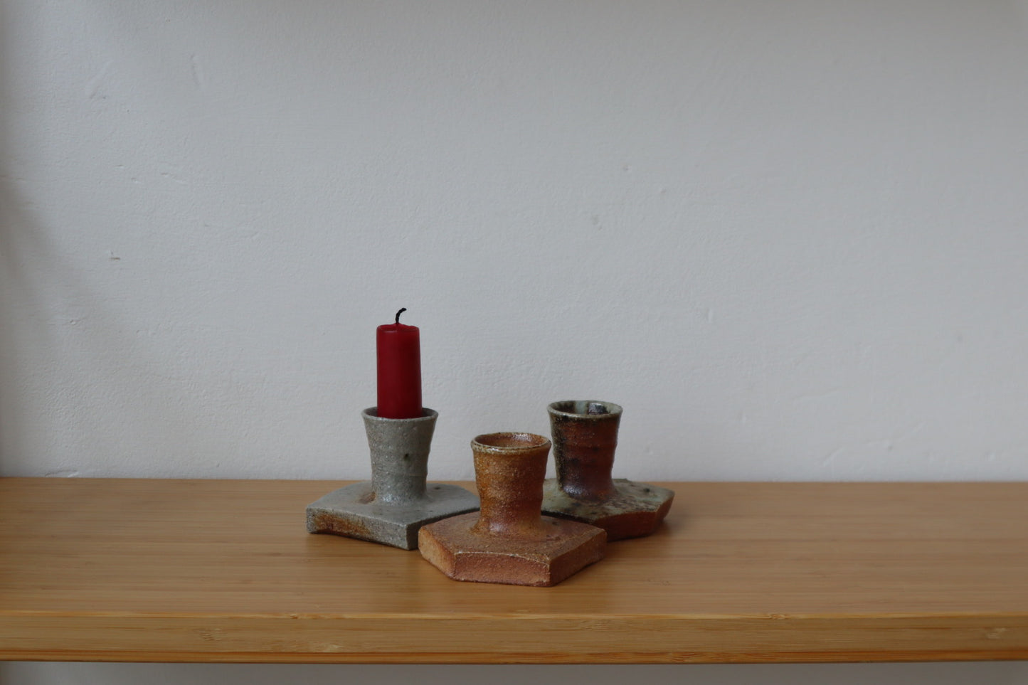 Candlestick Holder Trio