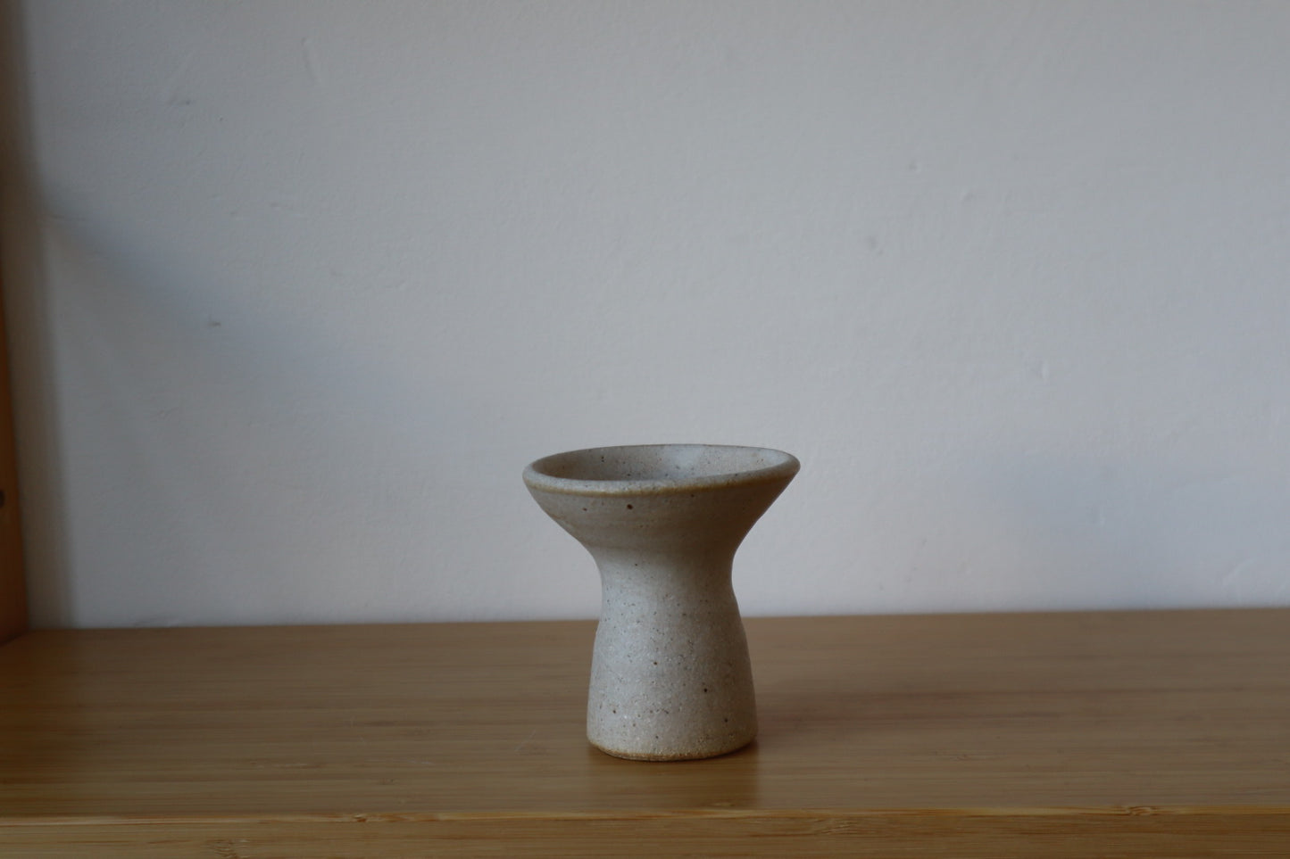 Black/Blue & White Candlestick Holder