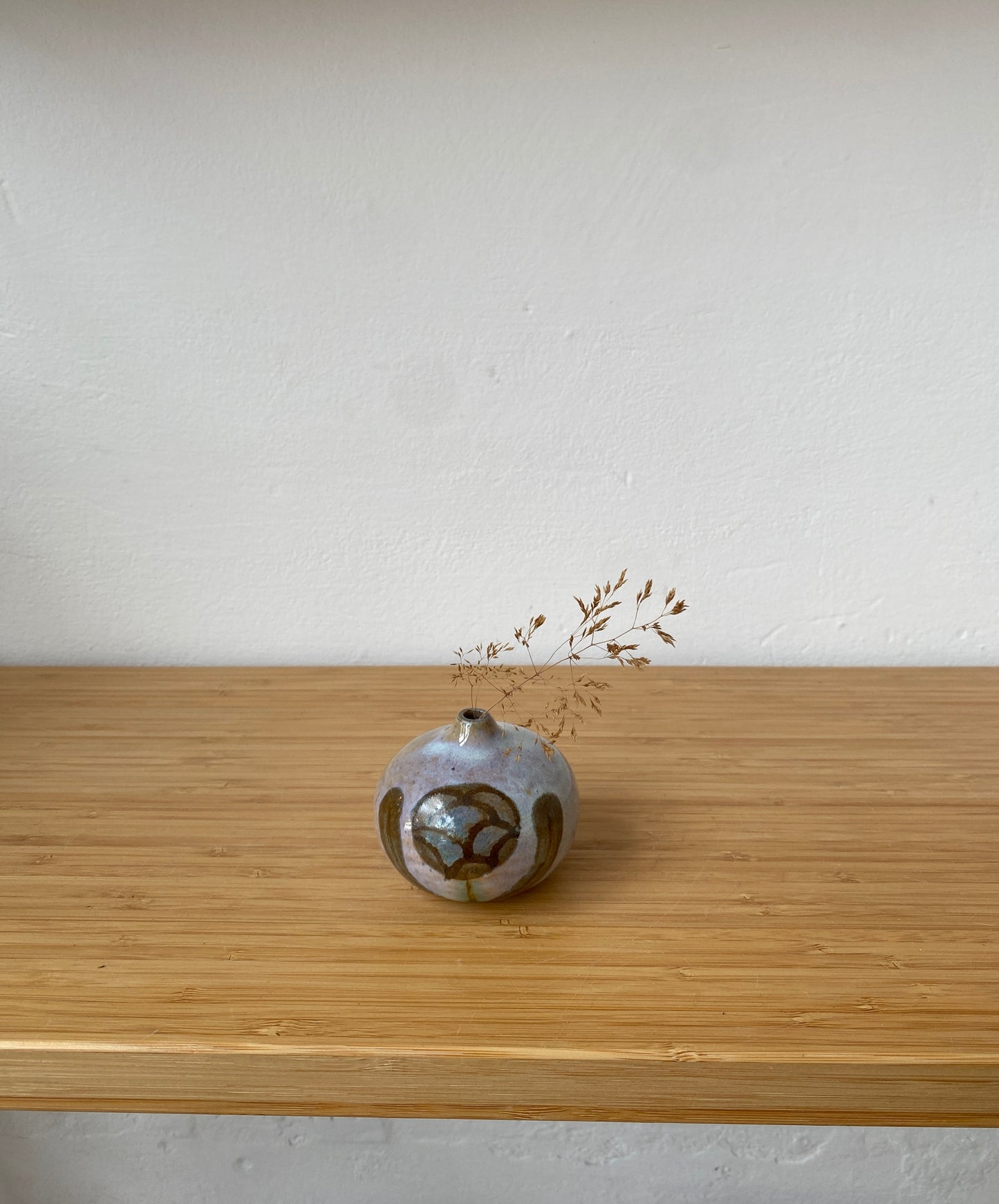 Hand-Painted Bud Vase