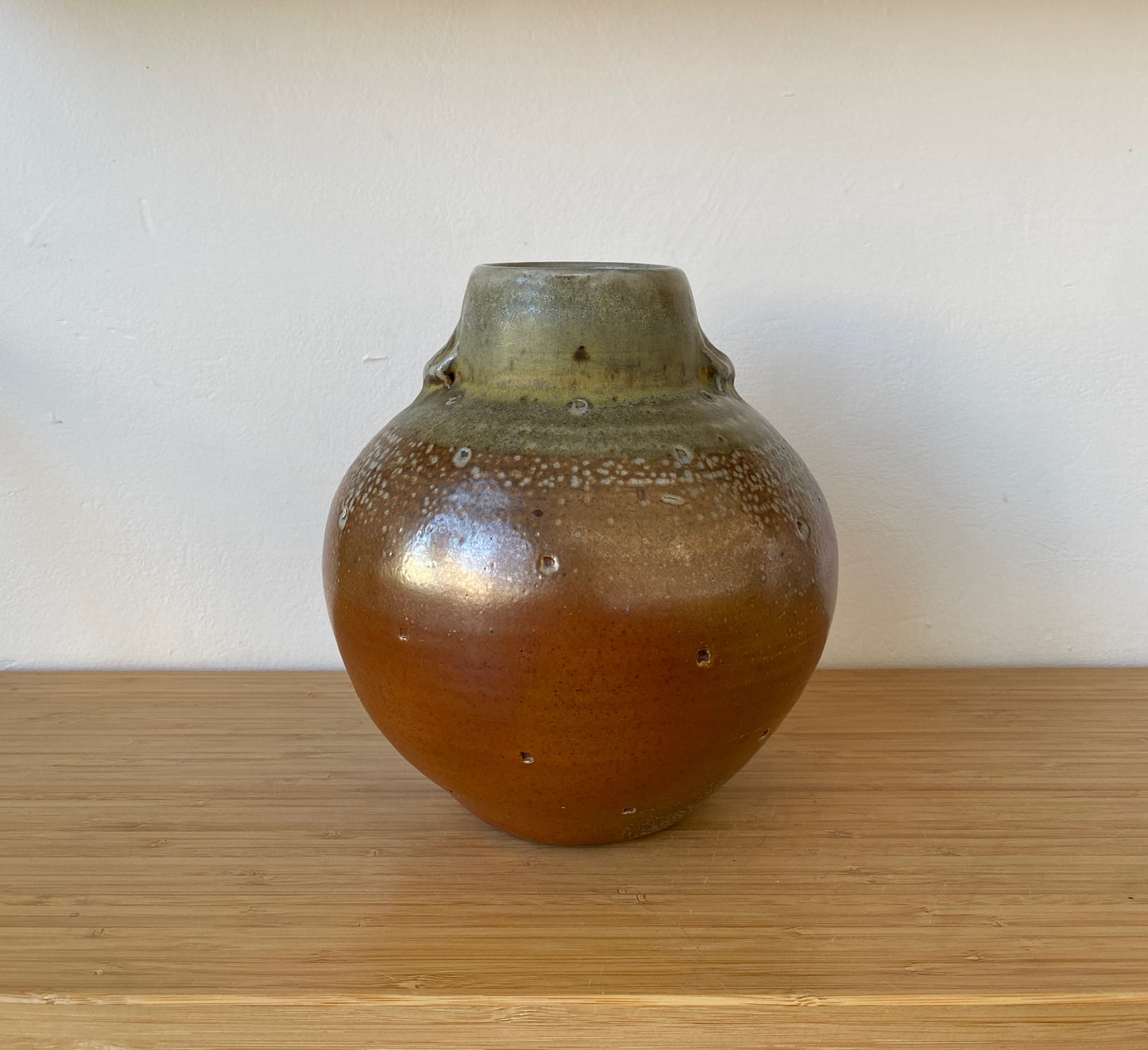 Wood Fired Bellied Vase