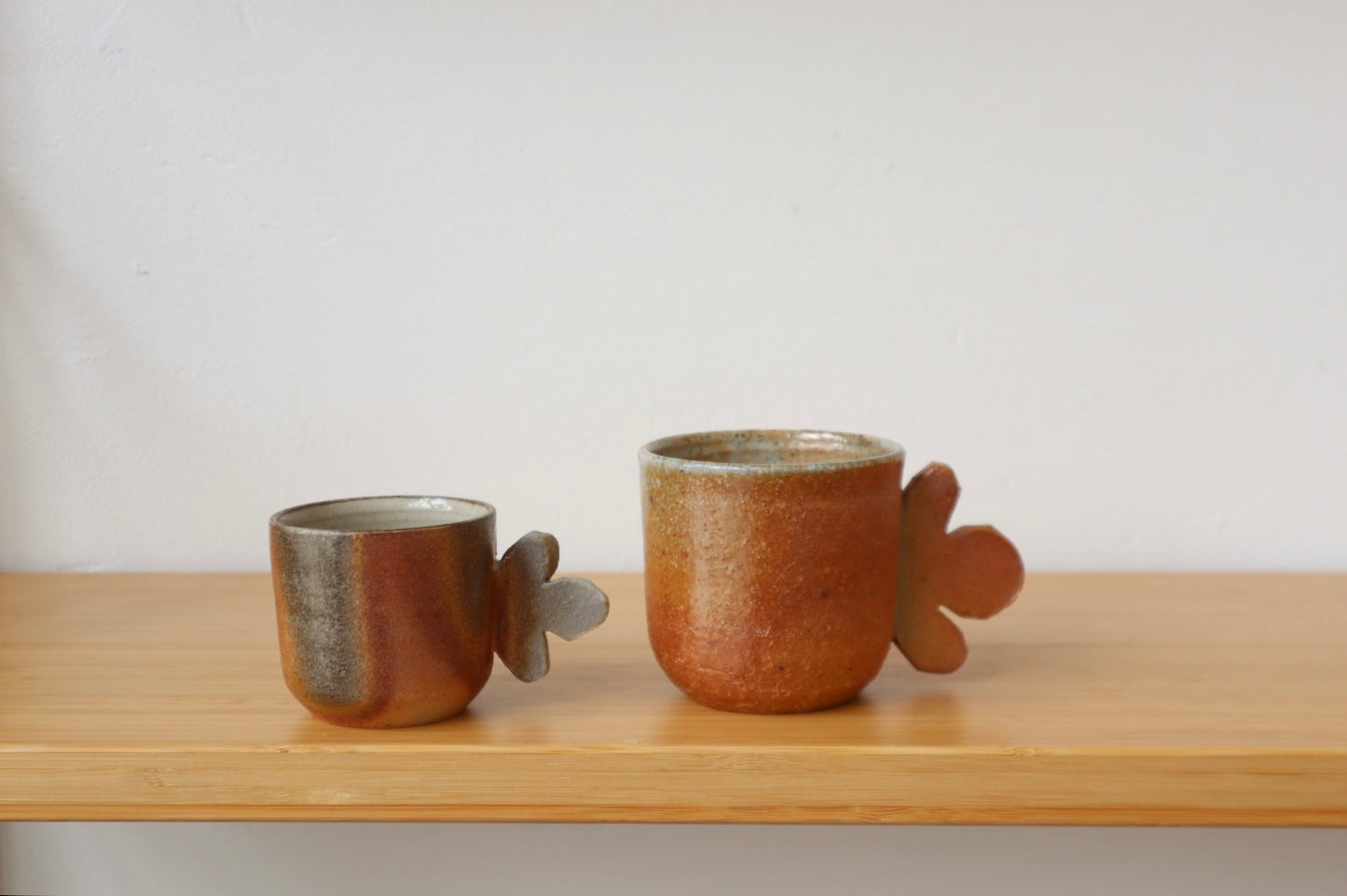 Carved Wood Fired Cup