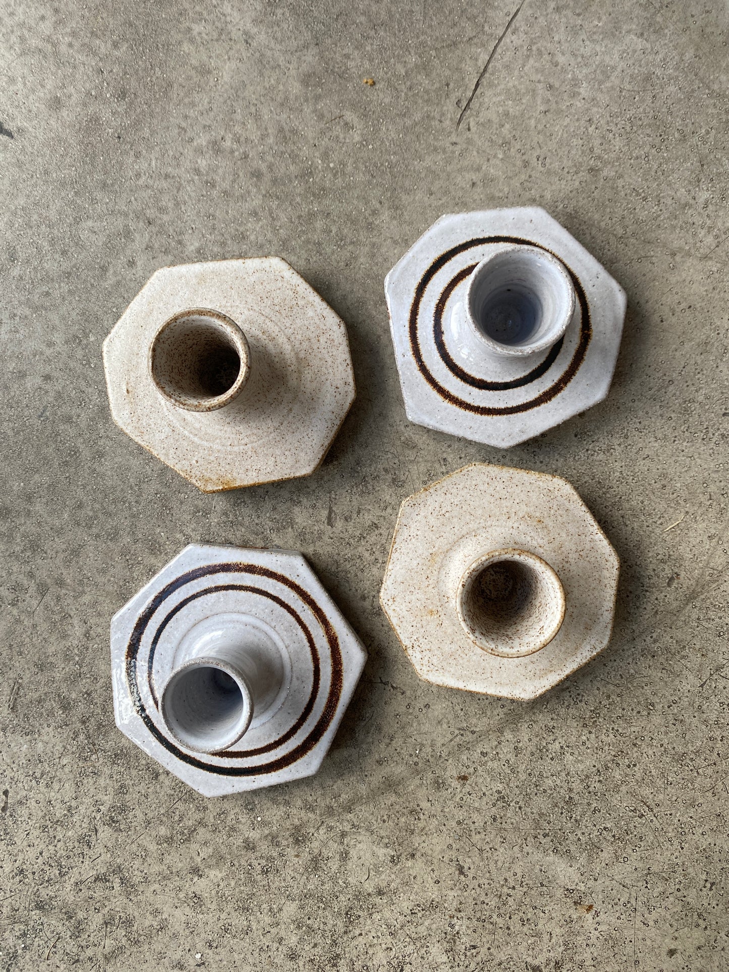 Carved Candle Holder