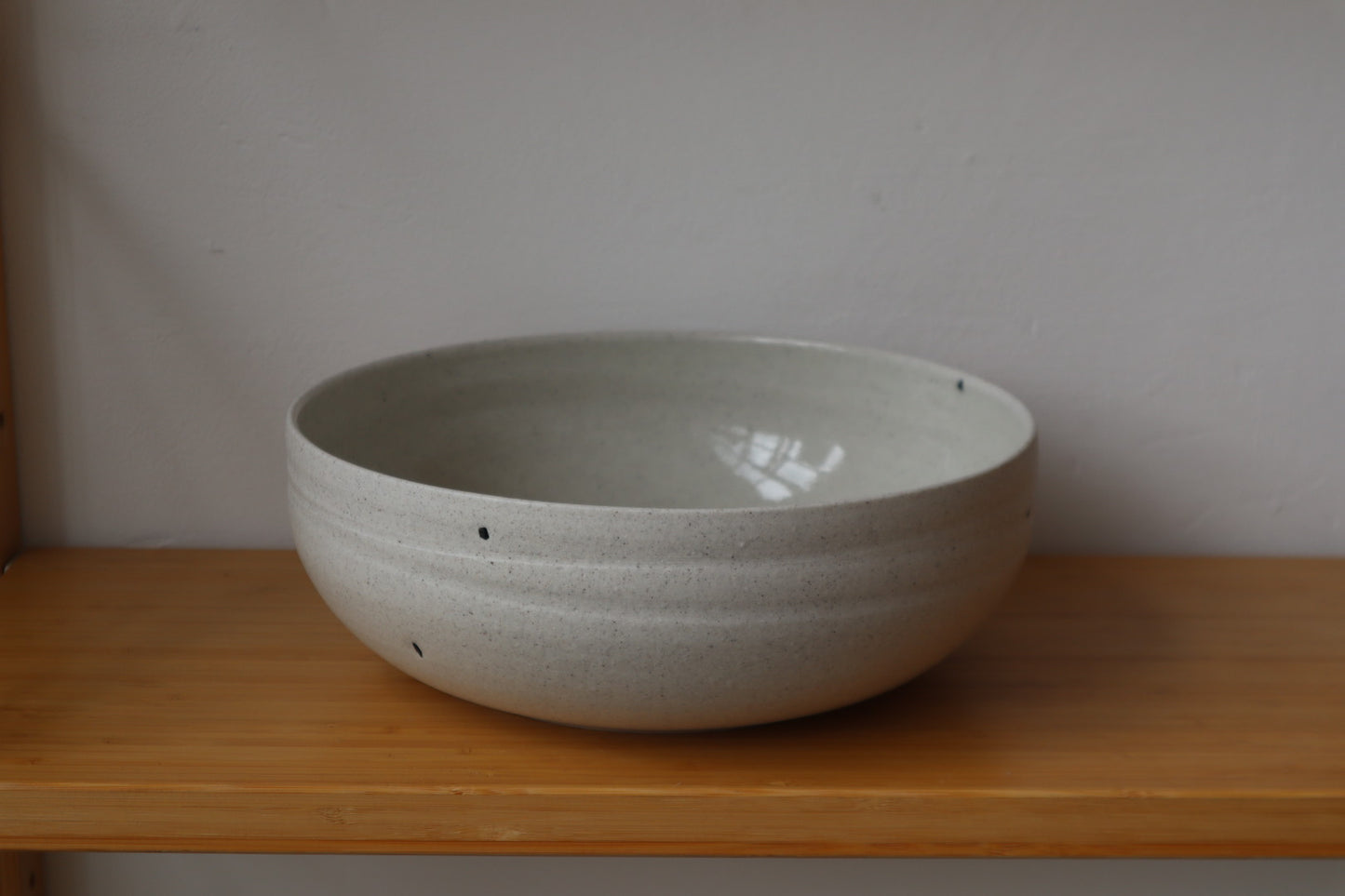 White & Red Serving Bowls