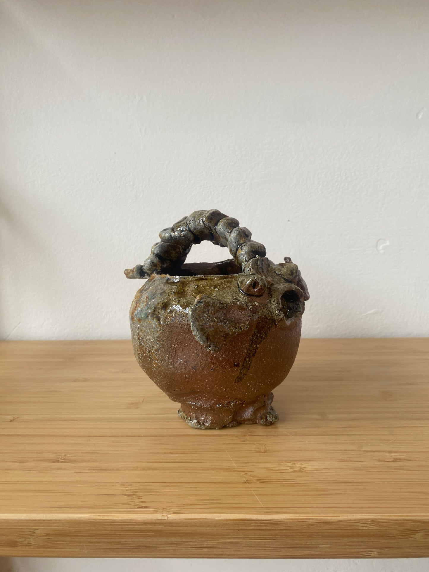 Wood Fired Small Puffer Fish Pourer