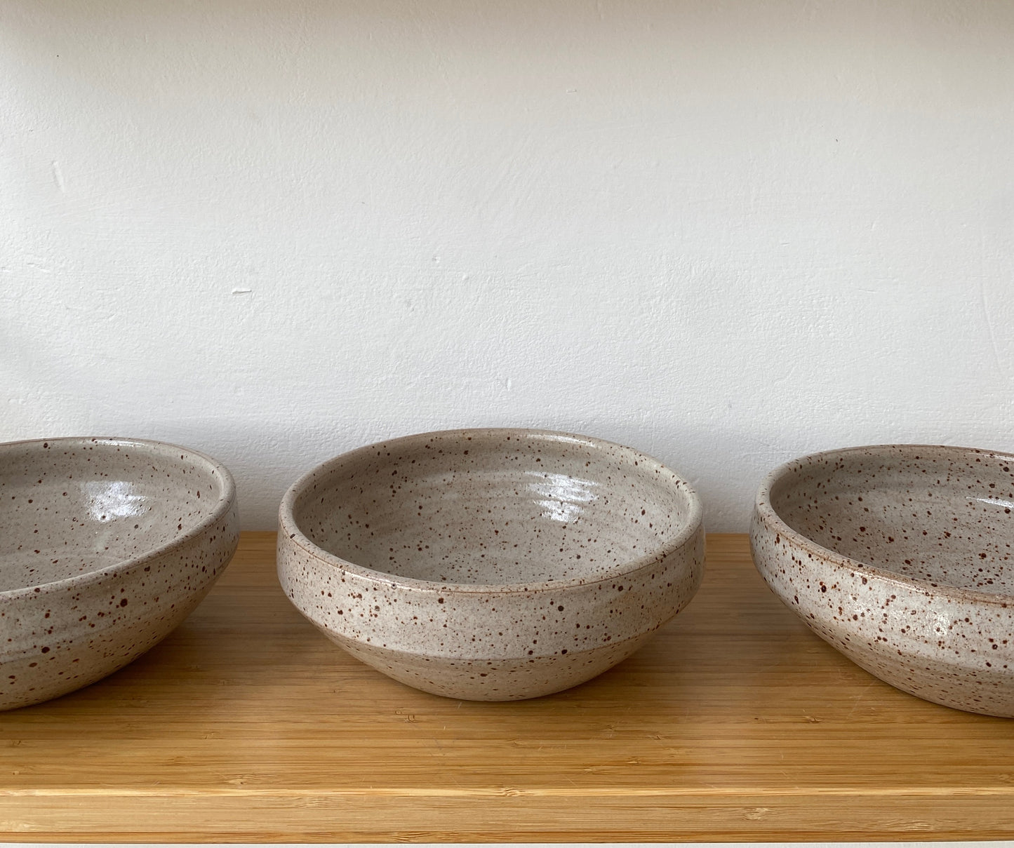 Midnight Blue & Flecked Pasta Bowl