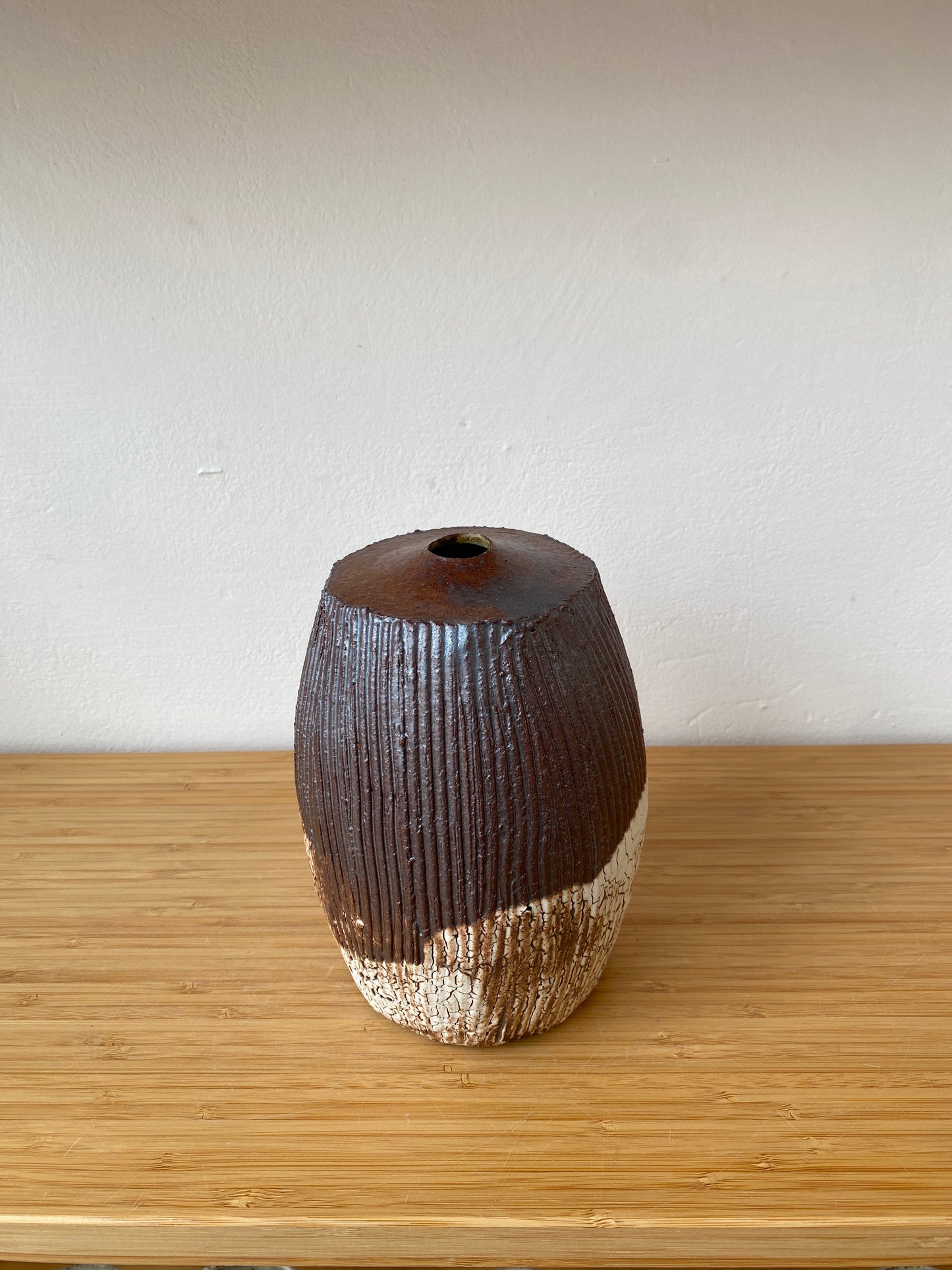 Textured Stem Vase