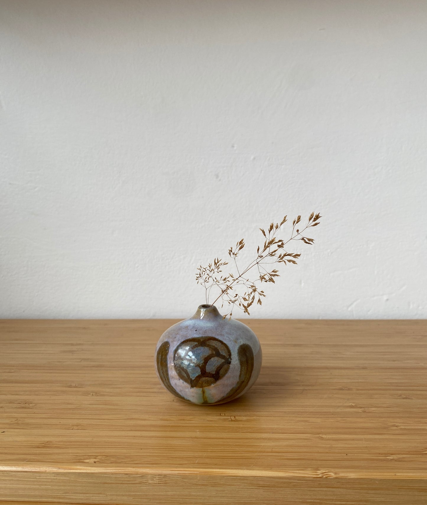 Hand-Painted Bud Vase