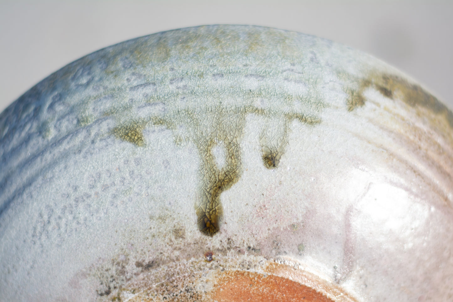 Soda Fired Serving Bowl