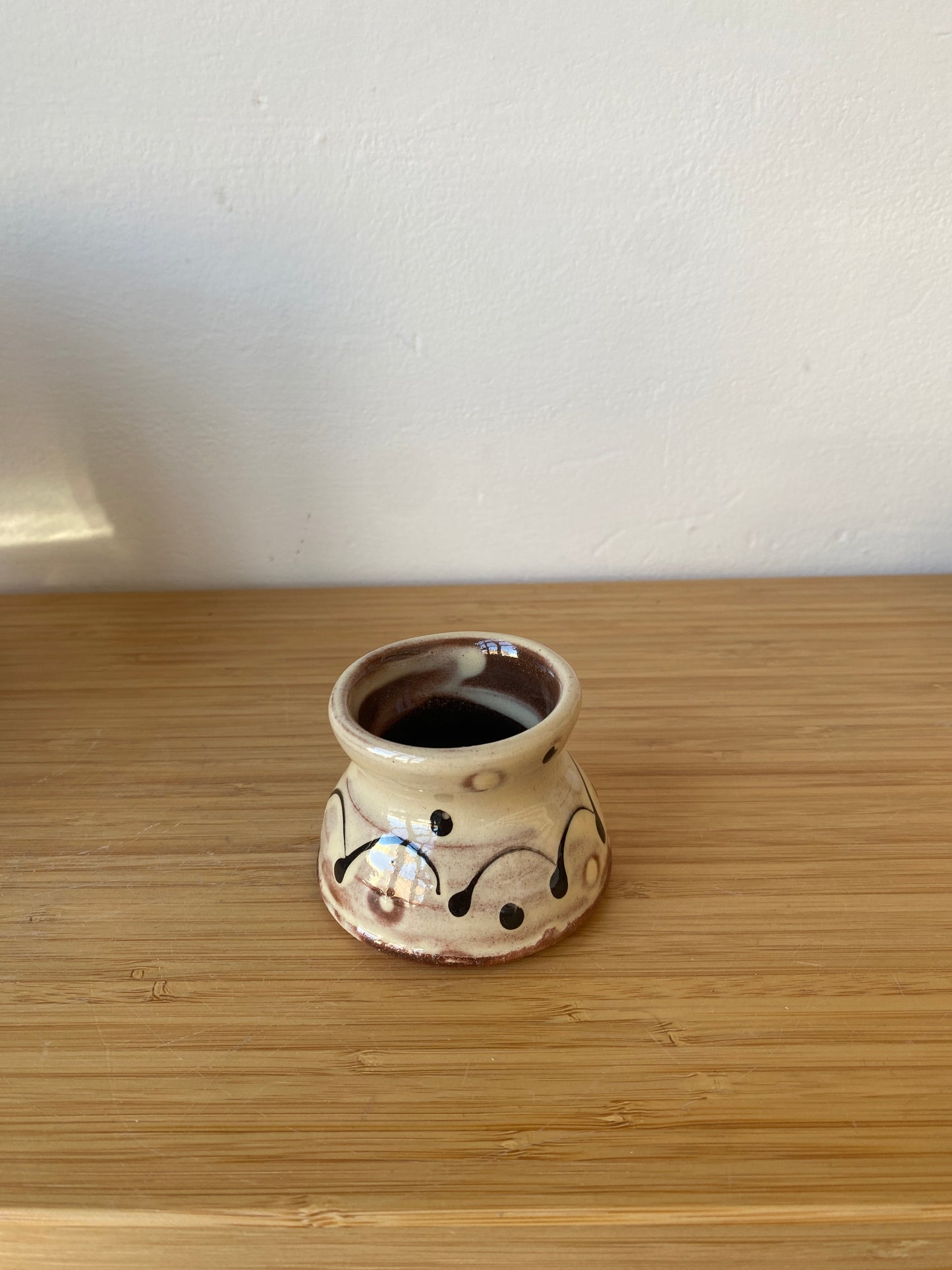 Slipware Egg Cup