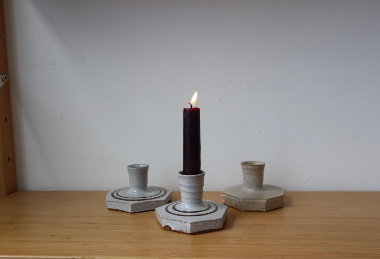 Carved Candle Holder