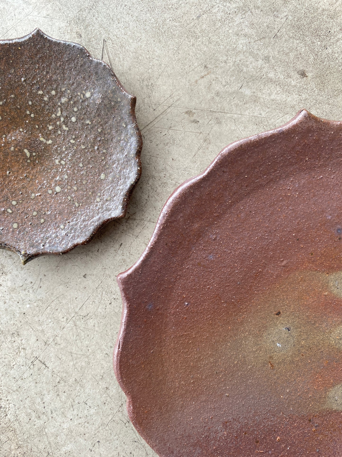 Wood Fired Carved Plates