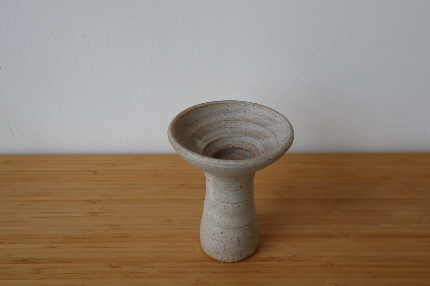 Black/Blue & White Candlestick Holder