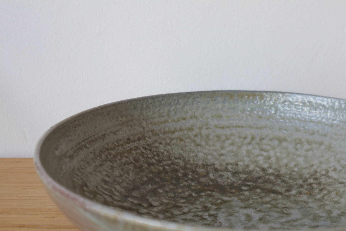 Soda Fired Serving Bowl