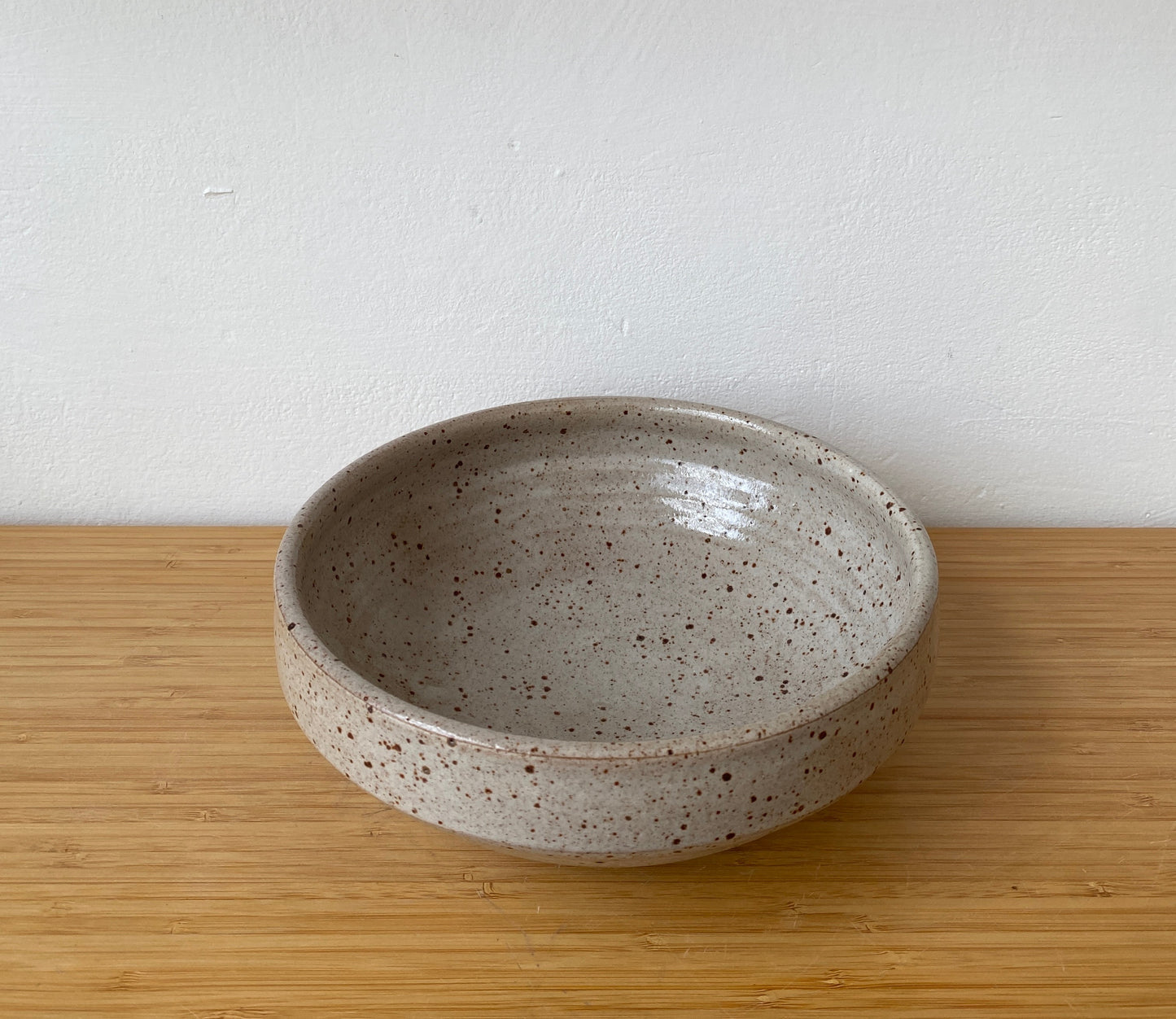 Midnight Blue & Flecked Pasta Bowl
