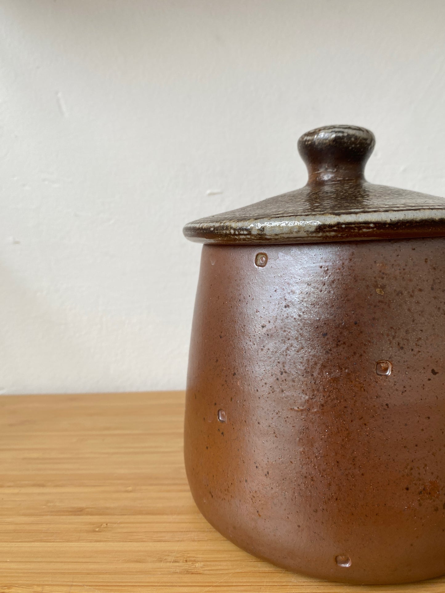 Wood Fired Lidded Jars