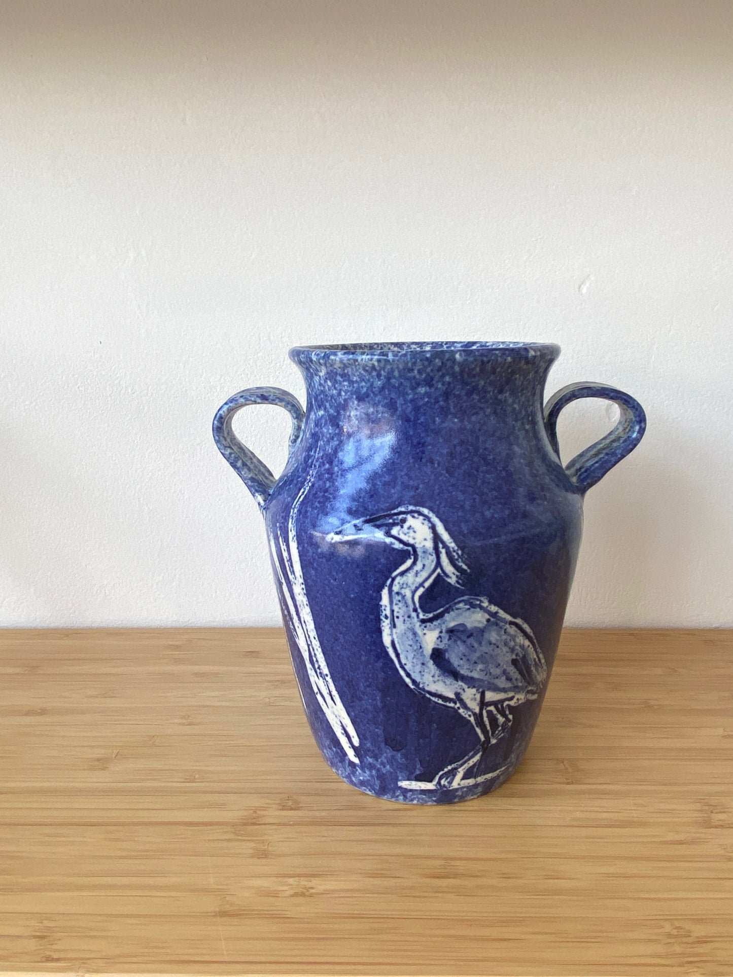 ‘Little Egret’ Amphora Vase