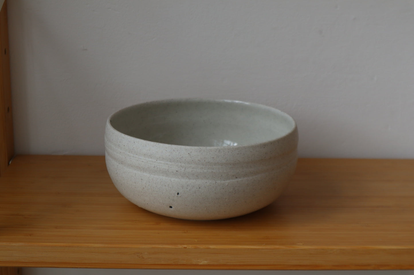 White & Red Serving Bowls