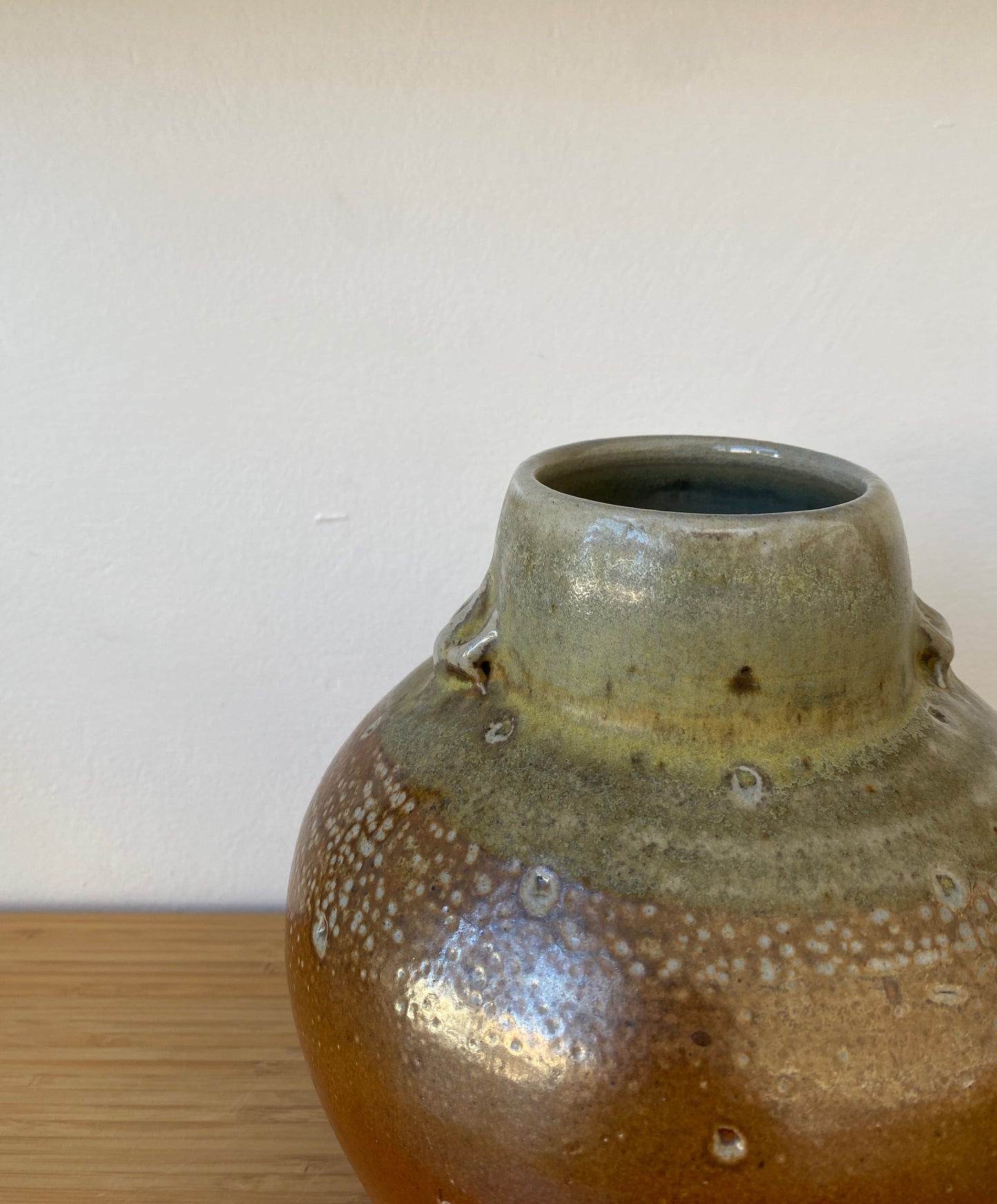 Wood Fired Bellied Vase
