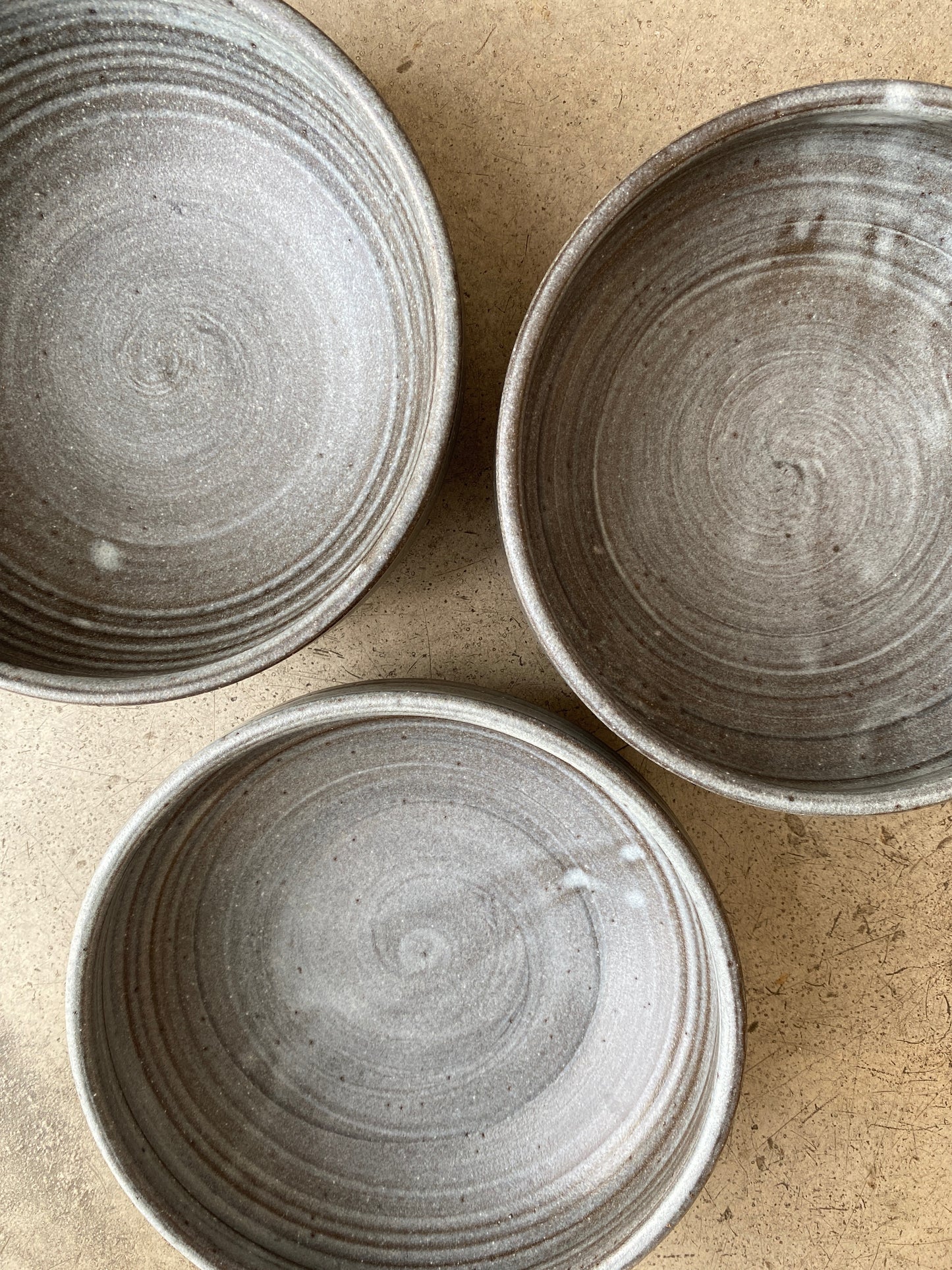 Midnight Blue & Flecked Pasta Bowl