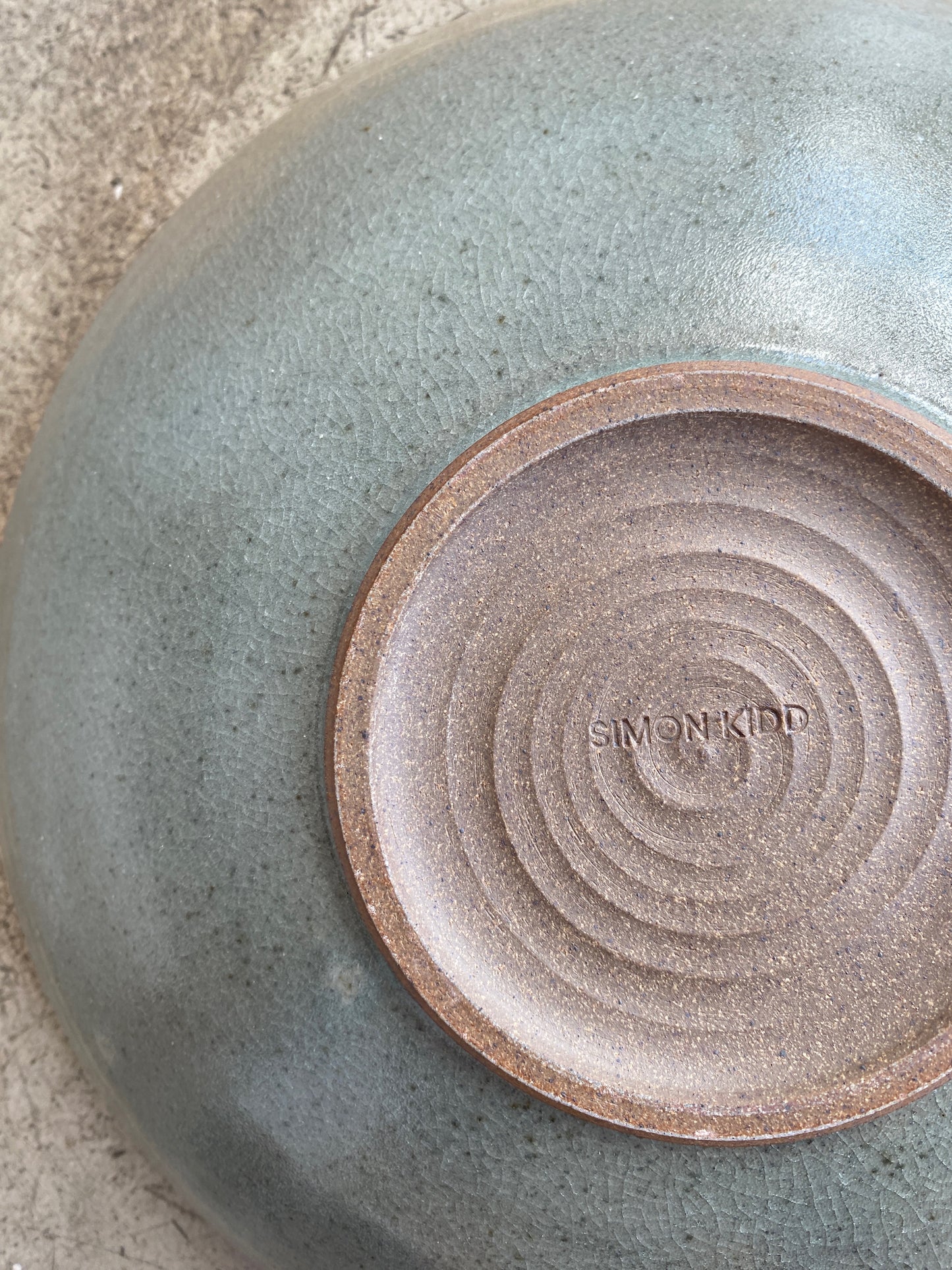 Celadon Serving Bowl