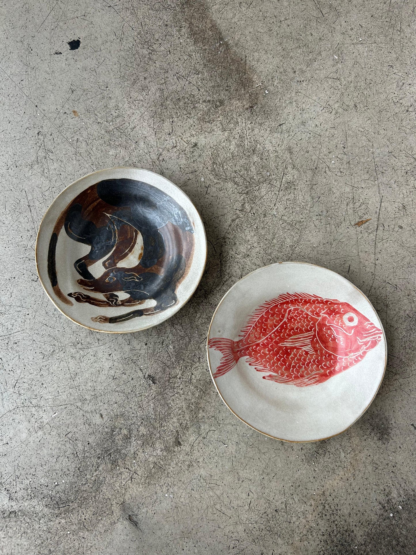 Painted Dish