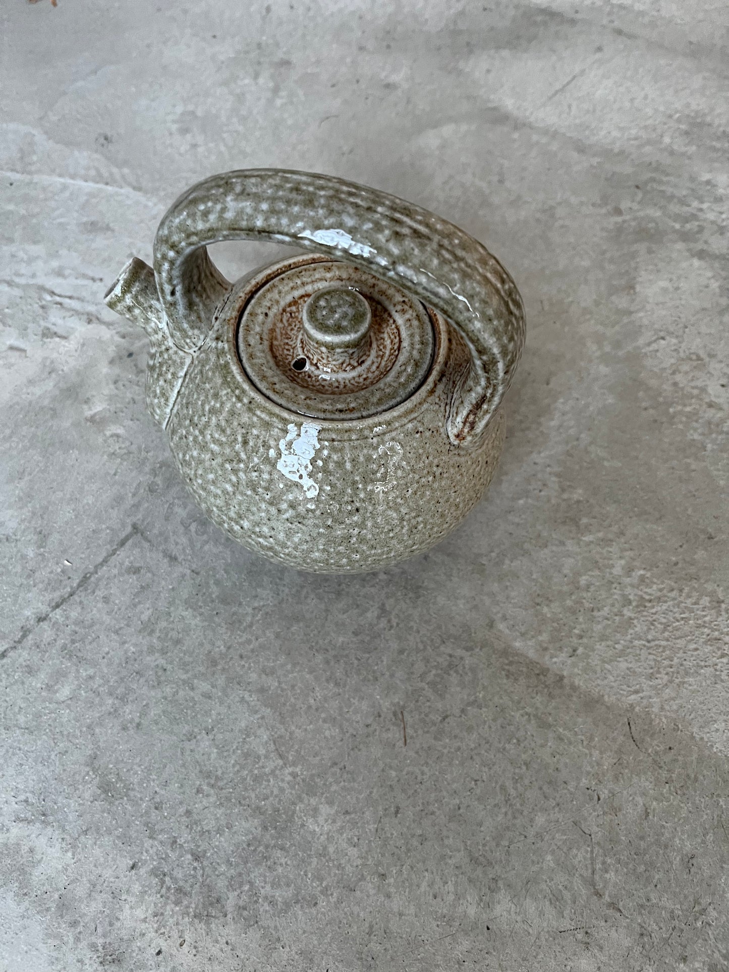 Salt Fired Teapot