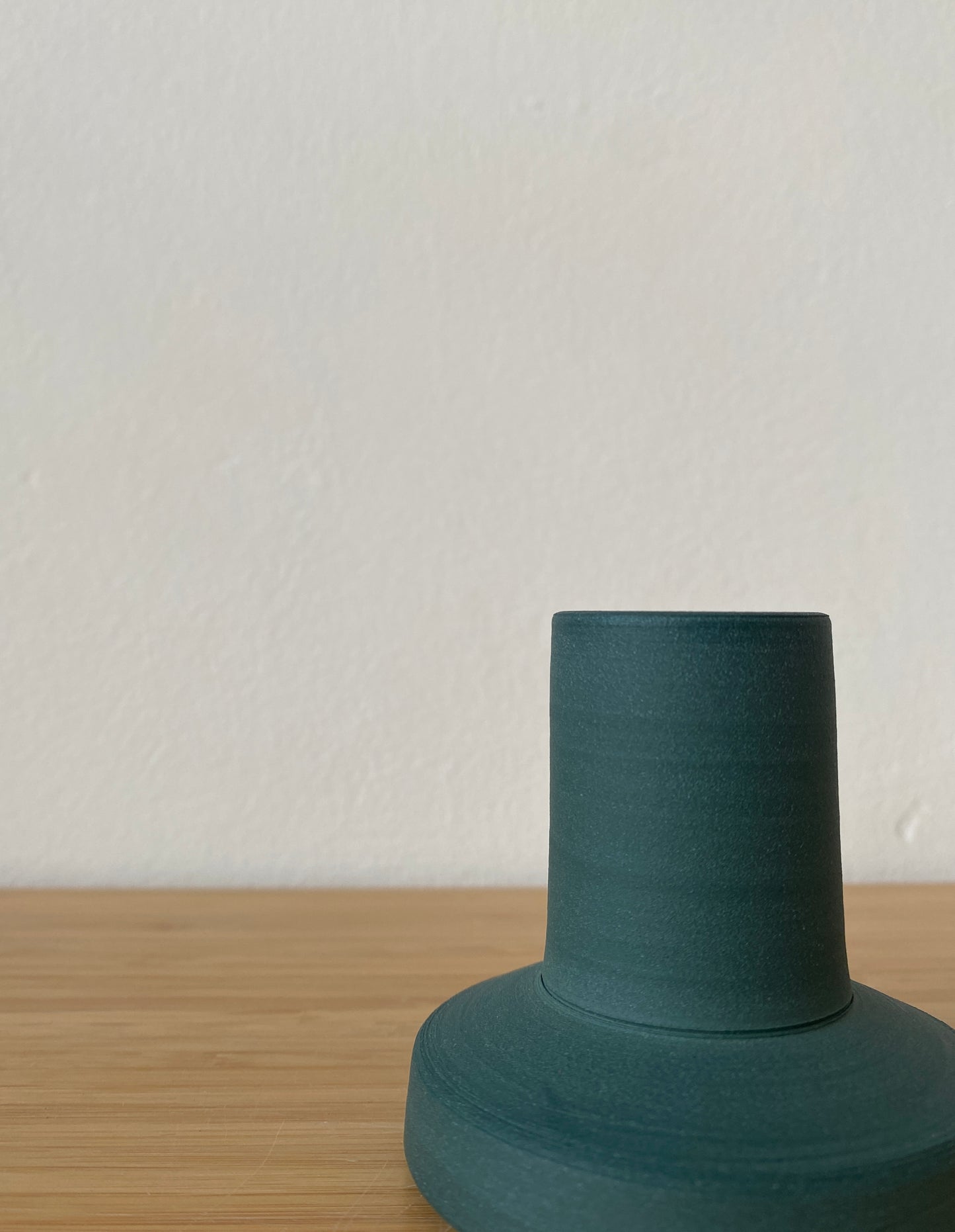 Teal Candle Holder