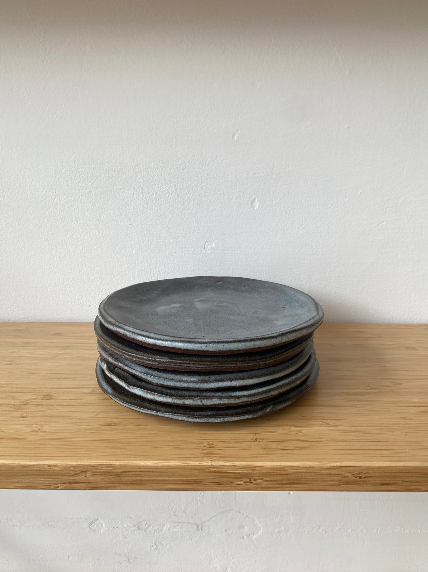 Blue Pastry Plate