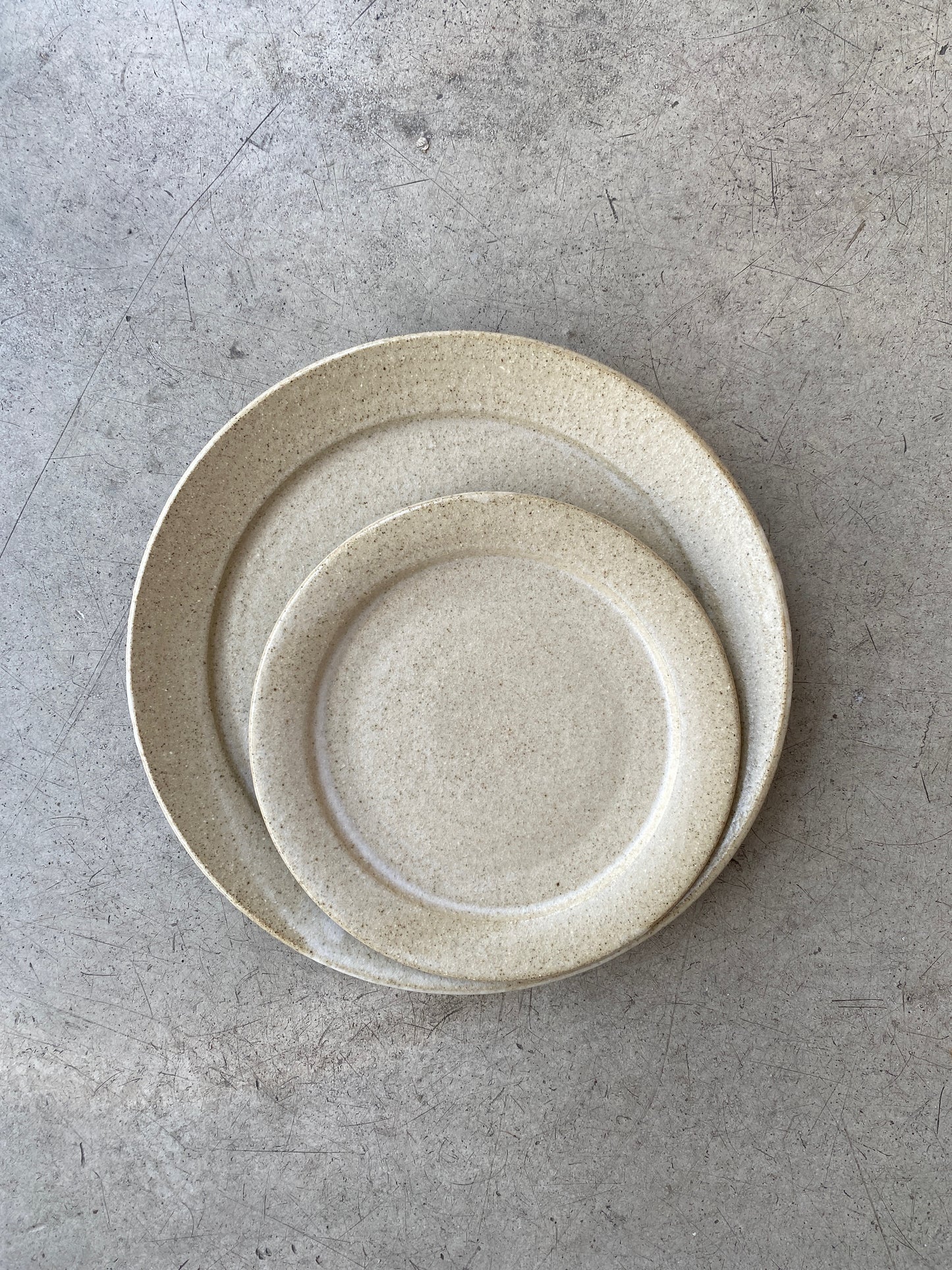 Flecked Stone Plate
