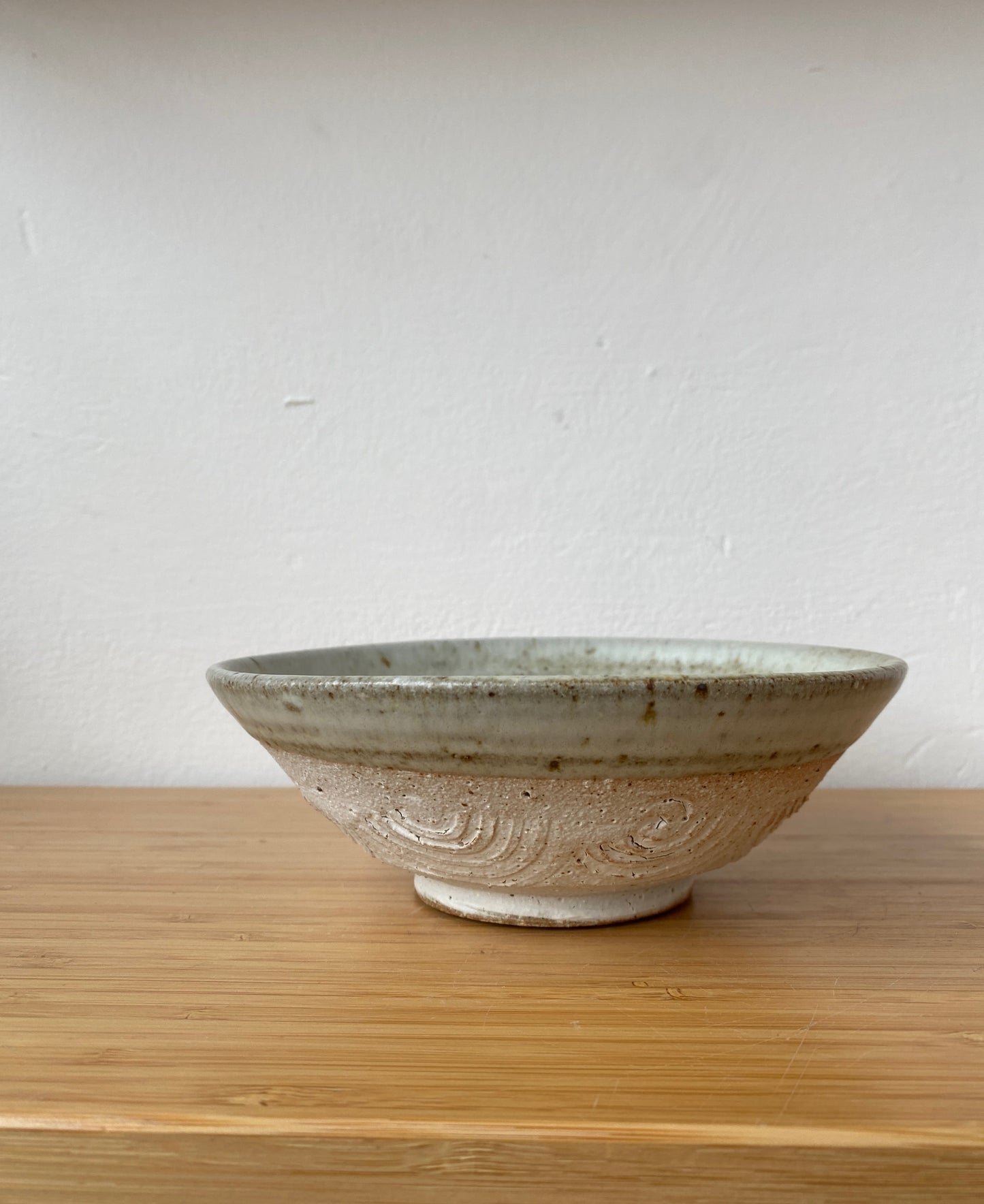 Footed Dolomite Bowl