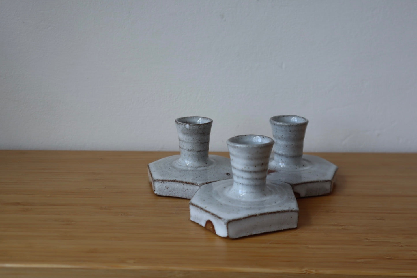Trio of Candleholders