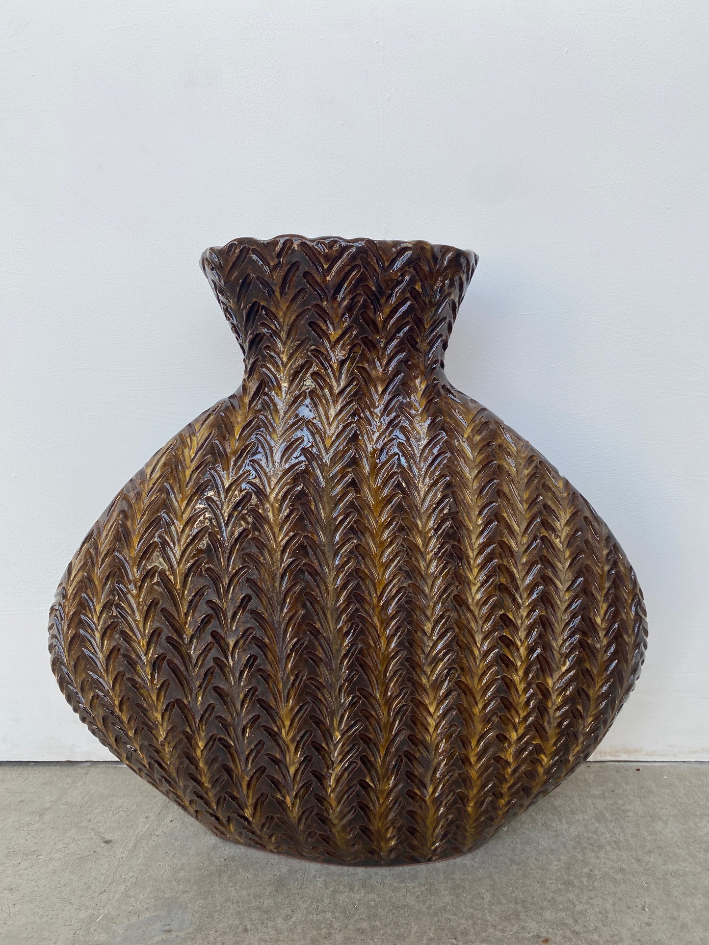 Large Curved Vase