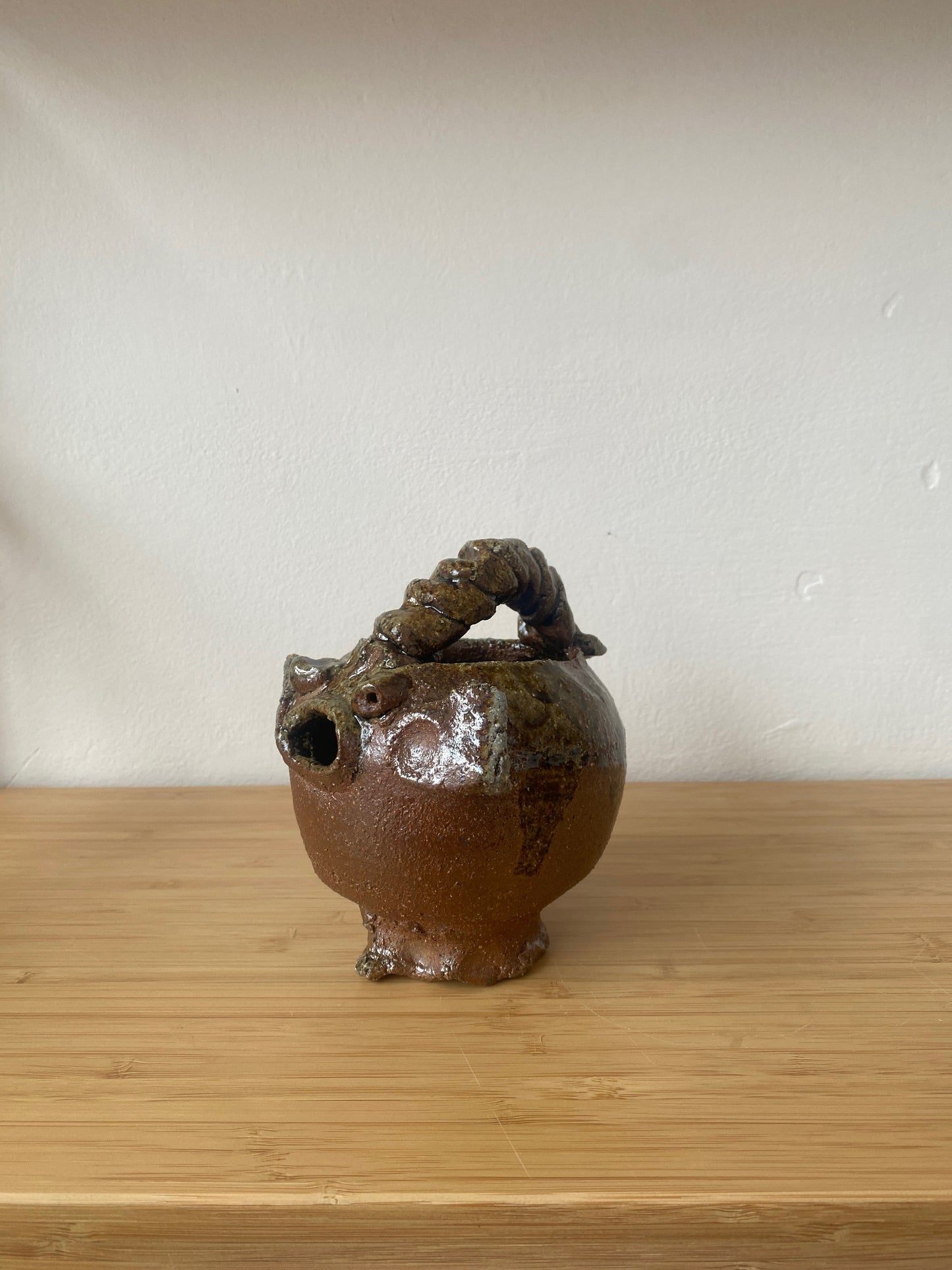 Wood Fired Small Puffer Fish Pourer