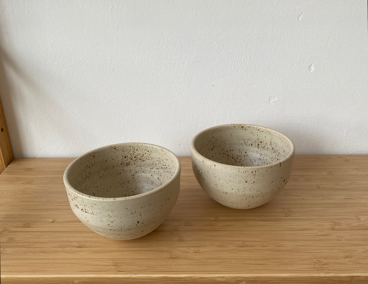 Flecked Cream Porridge Bowl