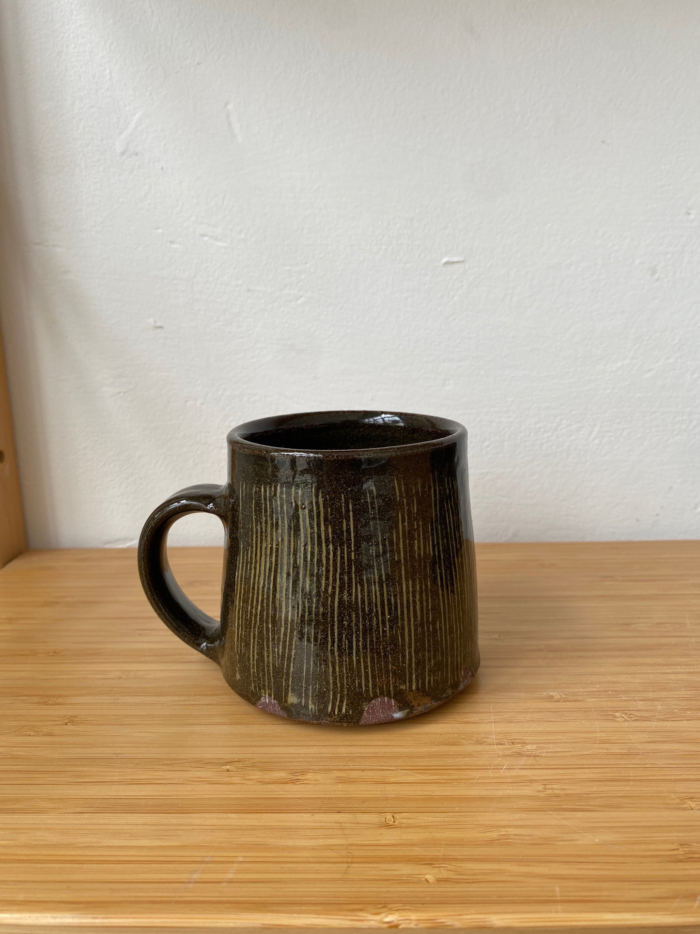 Carved Slip Mug