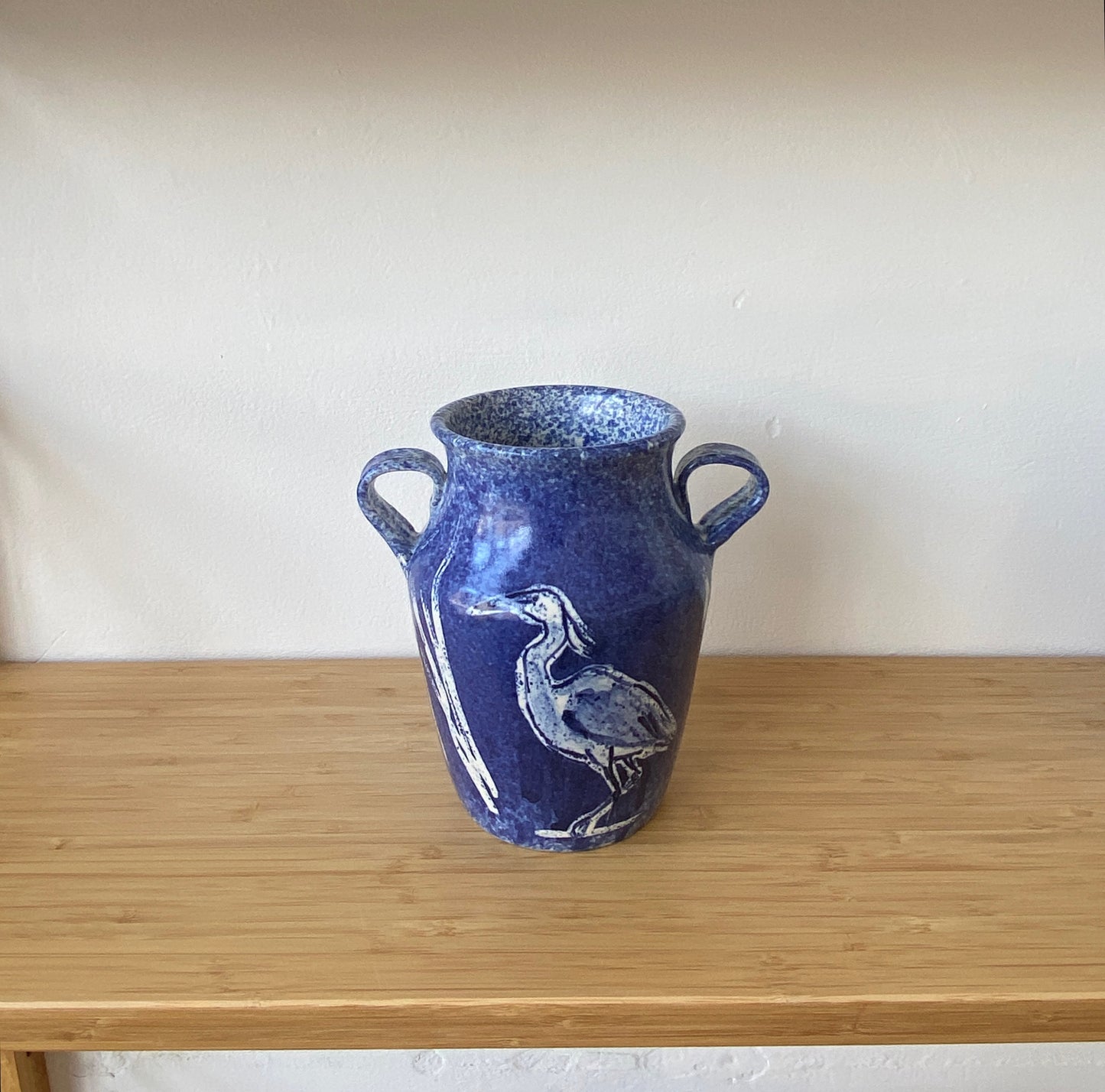 ‘Little Egret’ Amphora Vase