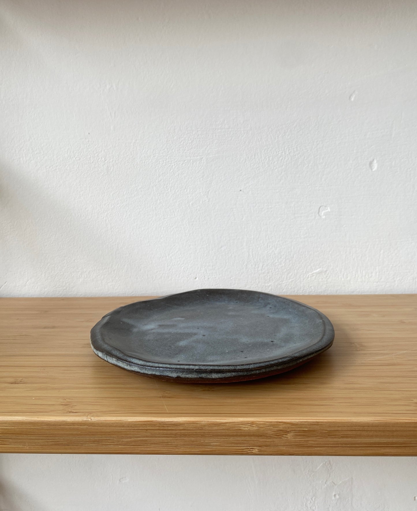 Blue Pastry Plate