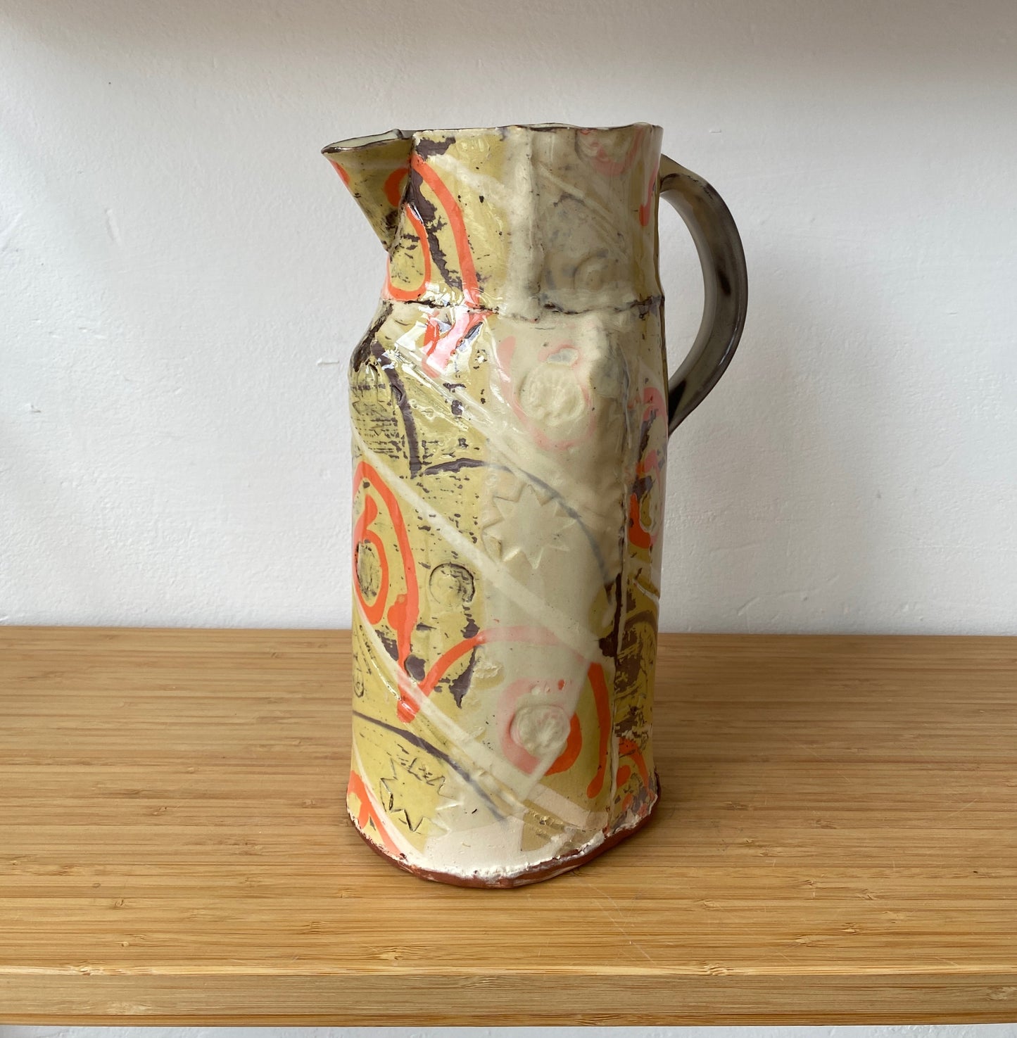 Large Patterned Jugs