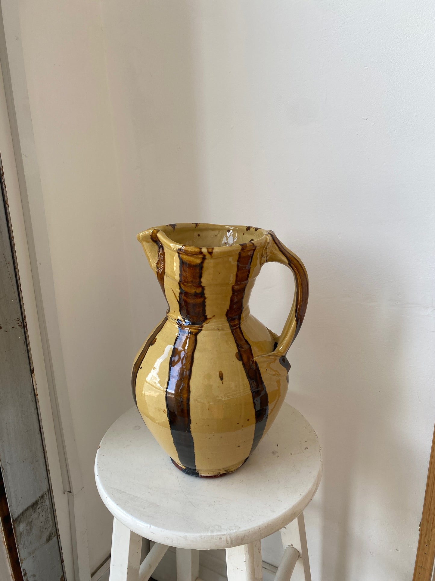 Extra Large Striped Jug