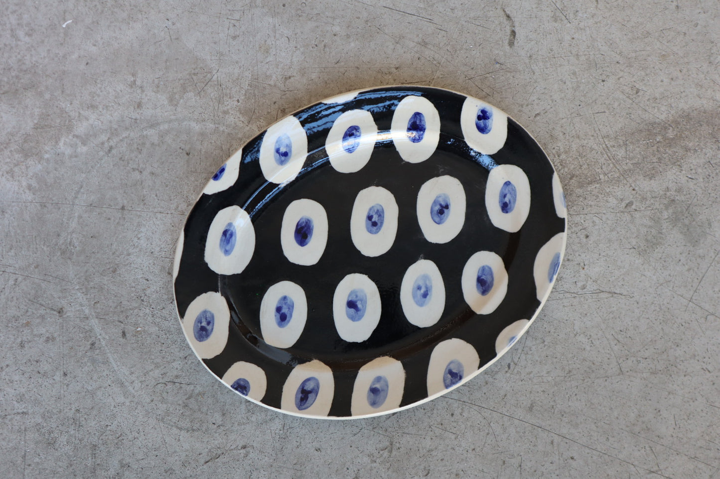 Cobalt Dash Platter