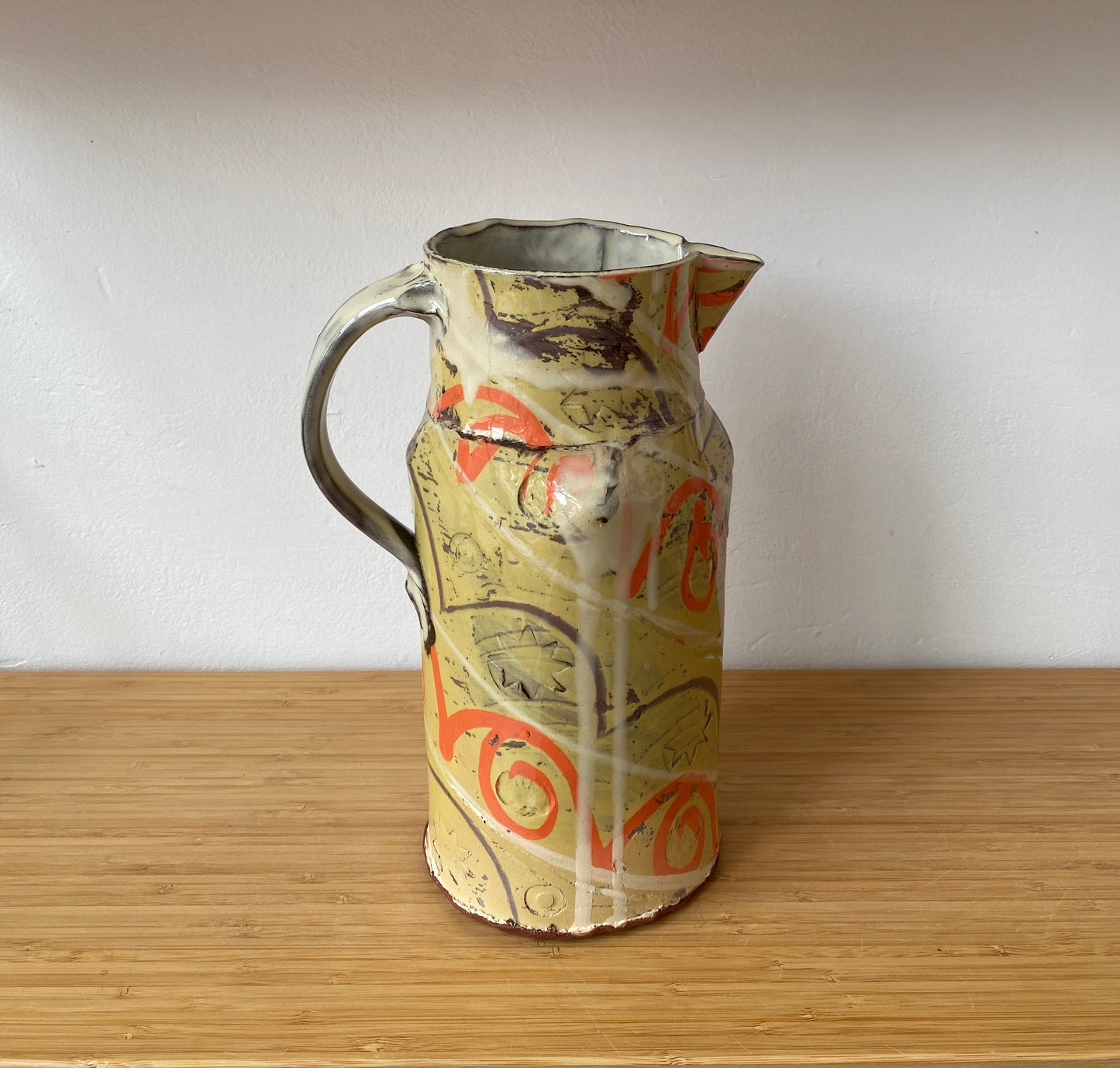 Large Patterned Jugs