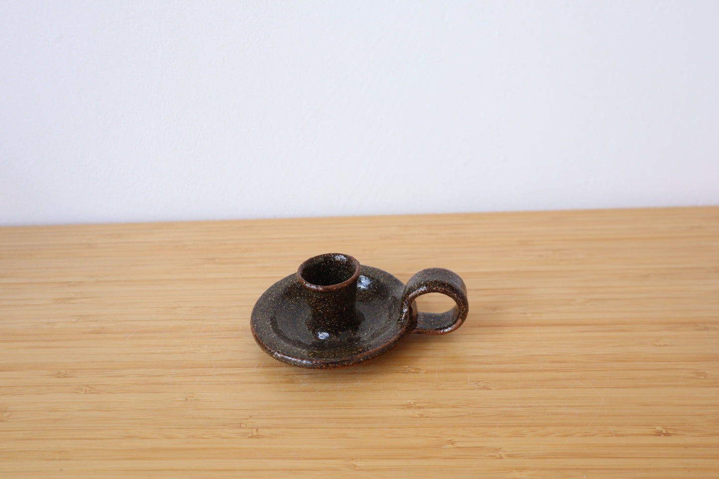 Handled Candlestick Holder