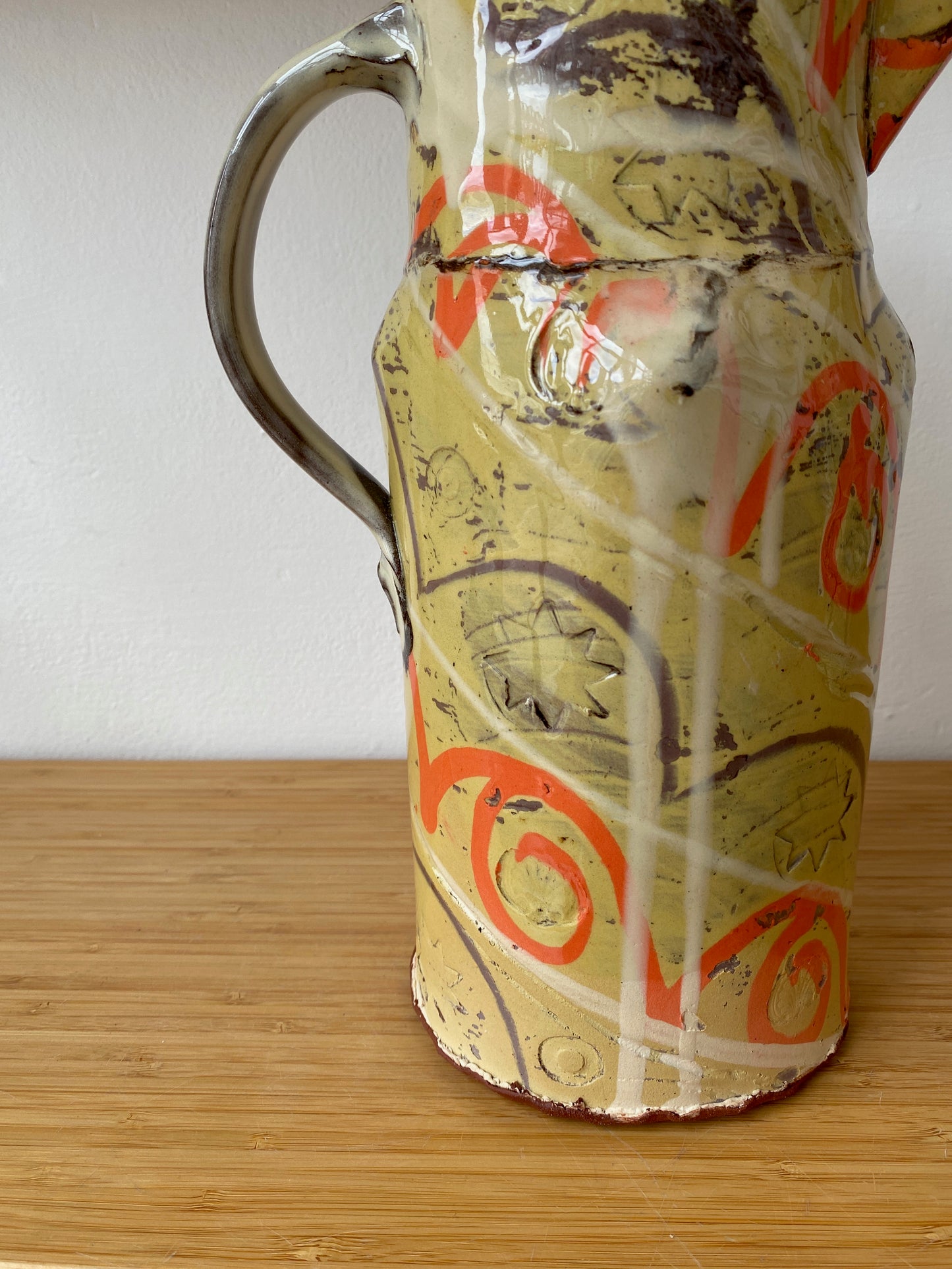 Large Patterned Jugs