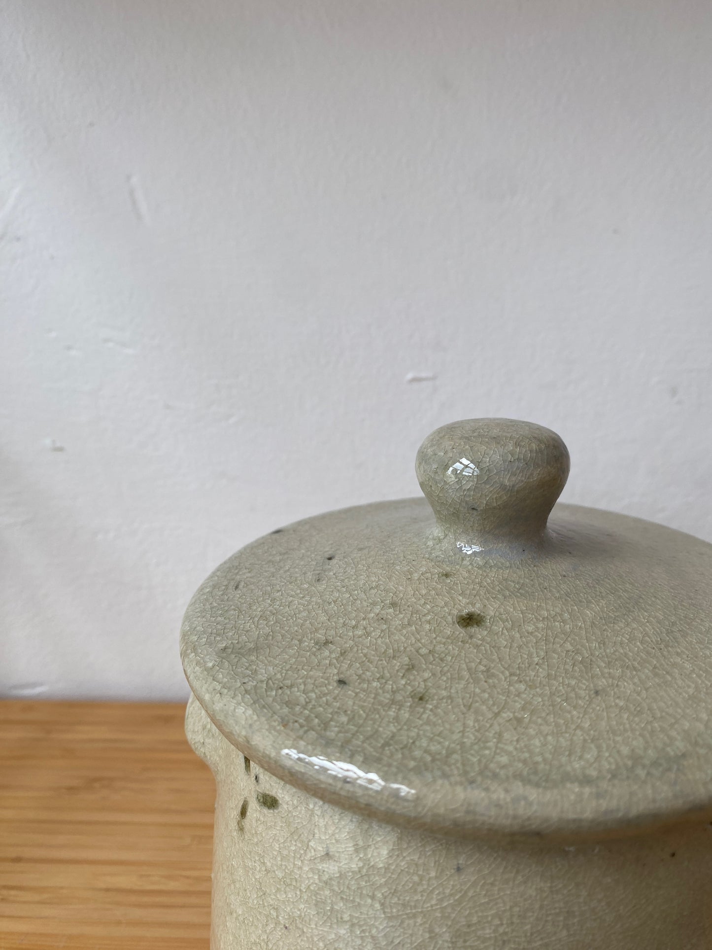Wood Fired Lidded Jars