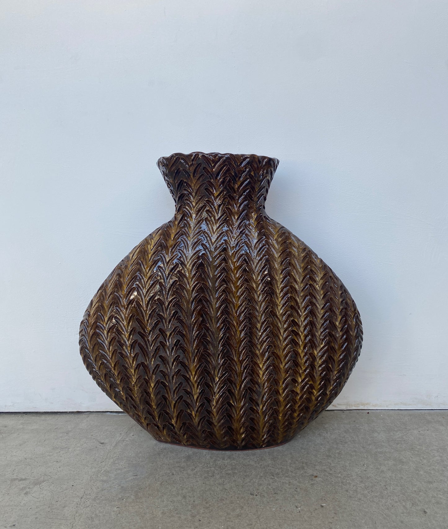 Large Curved Vase