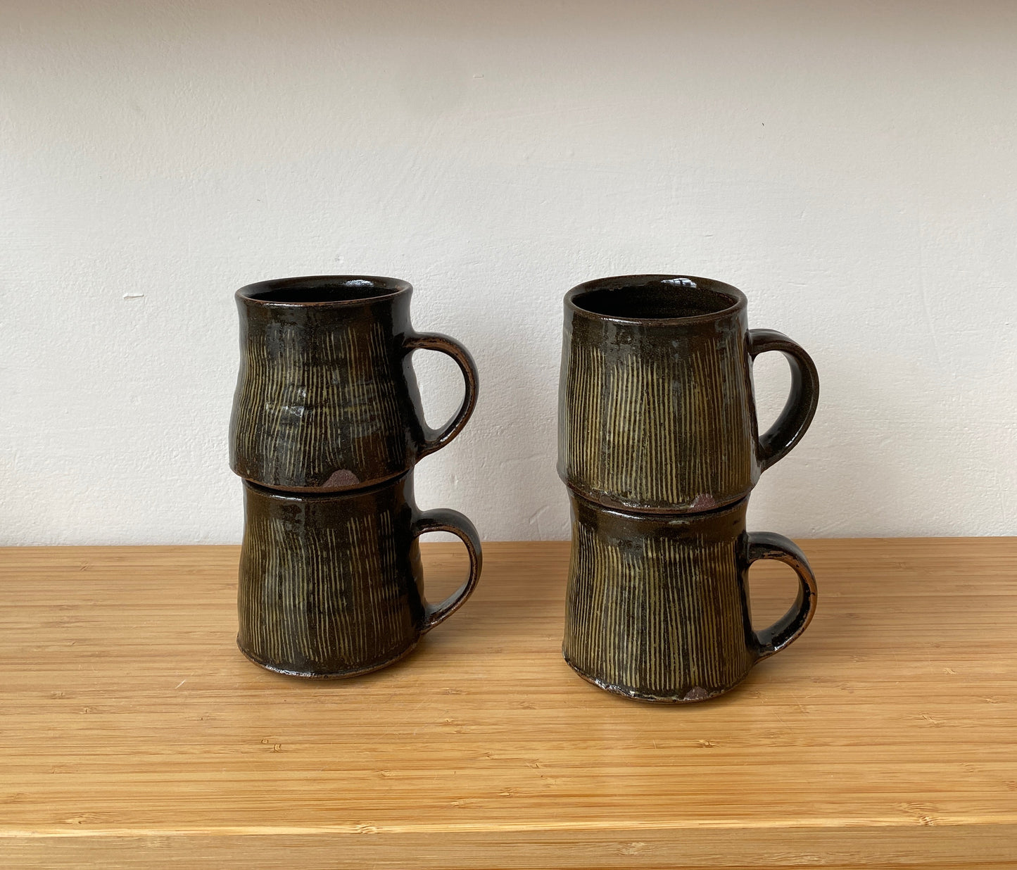 Carved Slip Mug