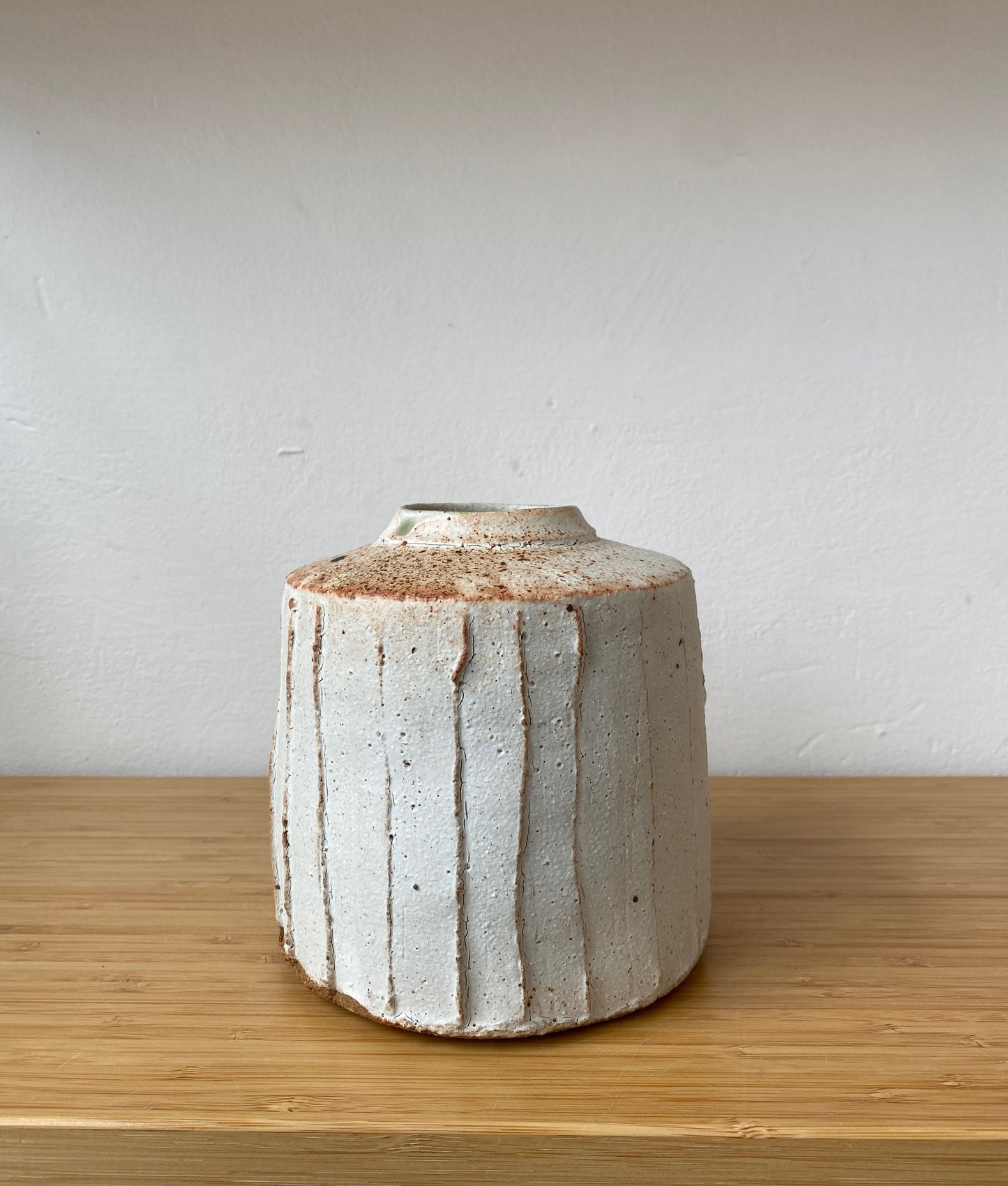 Textured Stem Vase