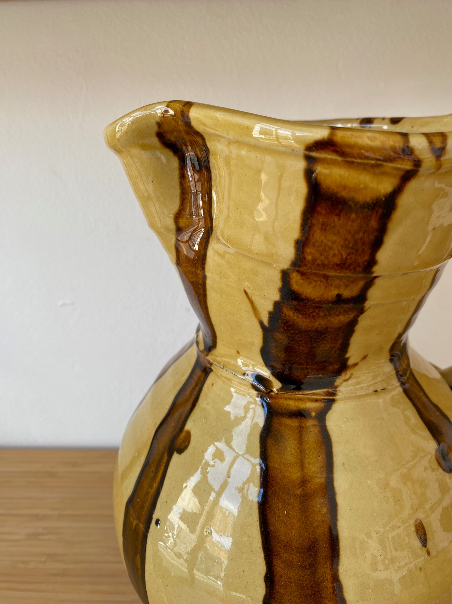 Extra Large Striped Jug