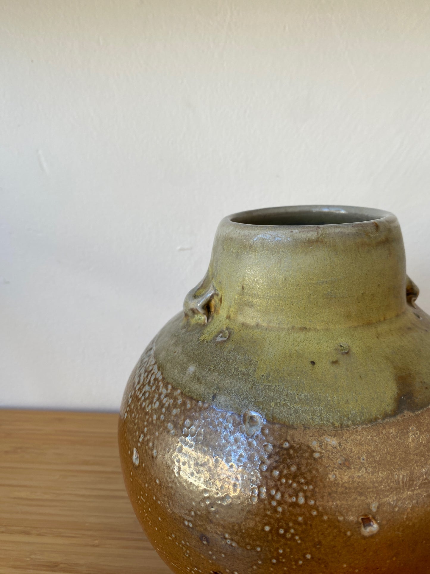 Wood Fired Bellied Vase