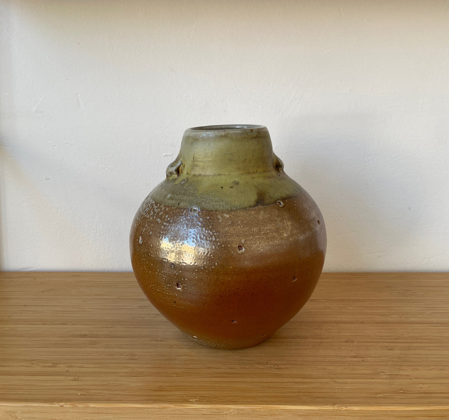 Wood Fired Bellied Vase